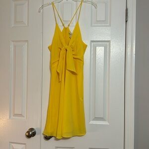 Yellow Short Dress